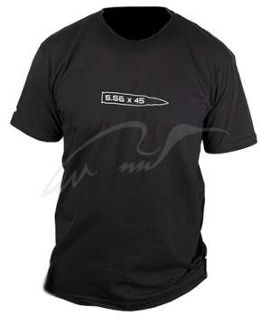 Футболка Magpul PMAG GEN M3 чорна бавовна "з патроном"