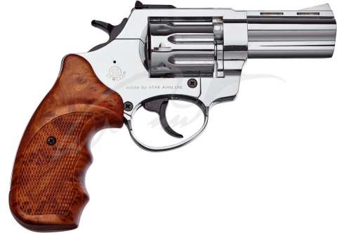 Револьвер флобера STALKER 3" Нікель. Матеріал руків’я - пластик