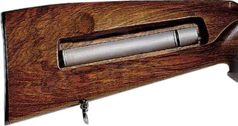 Устройство снижения отдачи Blaser Kickstop модель B (300 грамм). Длина: 116 мм. Устанавливается в приклады всего охотничьего оружия Blaser.