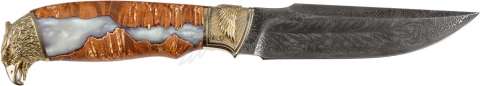 Нож R.A.Knives "Сокол. Мозаичный дамаск"