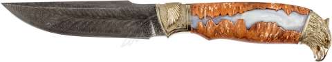 Нож R.A.Knives "Сокол. Мозаичный дамаск"