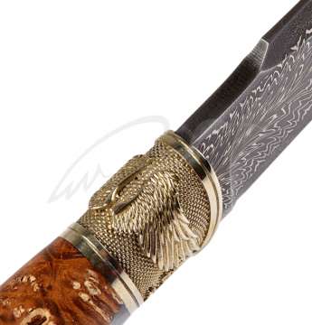 Нож R.A.Knives "Сокол. Мозаичный дамаск"