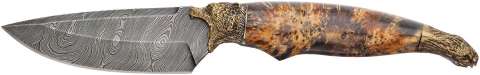 Нож R.A.Knives "Грізлі Дамаск"