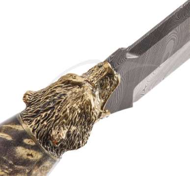 Нож R.A.Knives "Грізлі Дамаск"