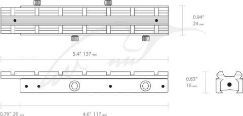 Адаптер Hawke Adaptor Base 11 мм - Weaver