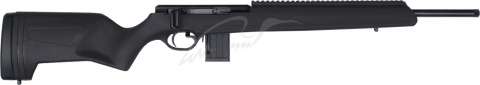 Гвинтівка малокаліберна ISSC Scout SR Black кал. 22 LR з дуловою різьбою 1/2"-20 UNF