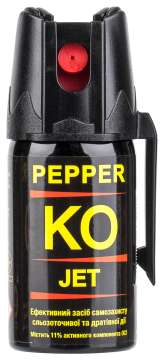 Газовый баллончик Klever Pepper KO Jet струйный. Объем - 40 мл