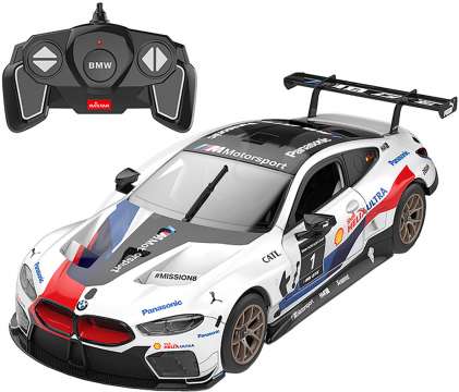 Конструктор Rastar BMW M8 GTE 1:18