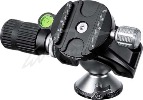 Головка штативна Leofoto MH-60 з затискачем ARCA. З ручкою і рівнем