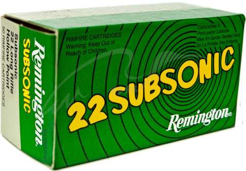Патрон Remington Subsonic кал .22 LR пуля HP масса 38 гр (2.5 г)