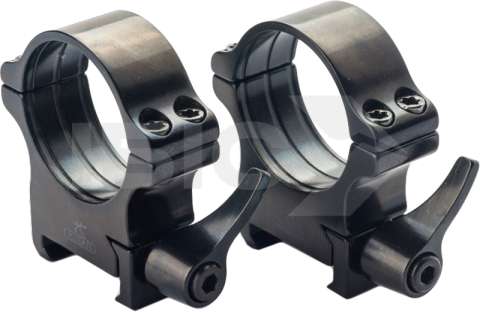 Быстросъемные кольца Rusan QR. Weaver. Сталь. Ø 30 мм. BH12 мм
