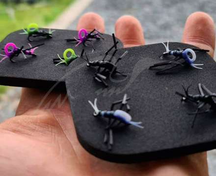 Штучна насадка PB Products Super Strong Zig Insects №10 (4шт/уп) к:white/black