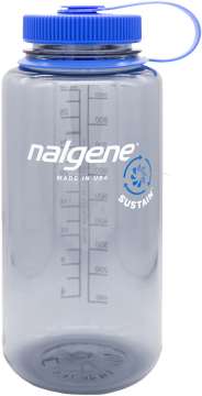 Бутылка Nalgene Wide Mouth Sustain Water Bottle 1 L. Gray