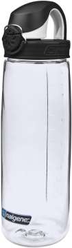 Бутылка Nalgene On-The-Fly Lock-Top Bottle 0.75 L. Clear/black