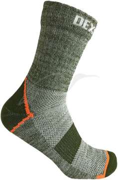 Носки DexShell Terrian Walking Ankle. Green