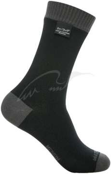 Носки DexShell Coolvent Lite. Black/Gray