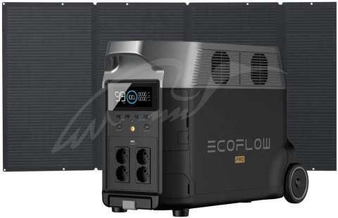 Зарядное устройство EcoFlow Delta Pro + 2 солнечные панели 400W Solar Panel