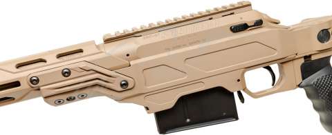 Карабин Cadex R7 Sheepdog Field Comp. Твист ствола- 1:8". кал. 300 Noma Mag. Песочный