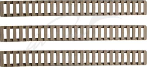 Накладка Ergo LOW-PRO LADDER на планку Picatinny. К: пісочний