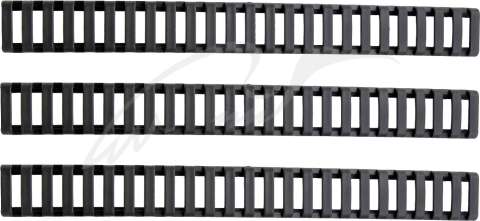 Накладка Ergo LOW-PRO LADDER на планку Picatinny. К: чорний