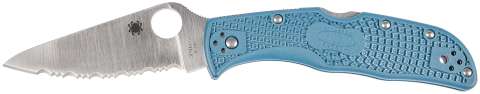 Нож Spyderco Endela Blue Serrated
