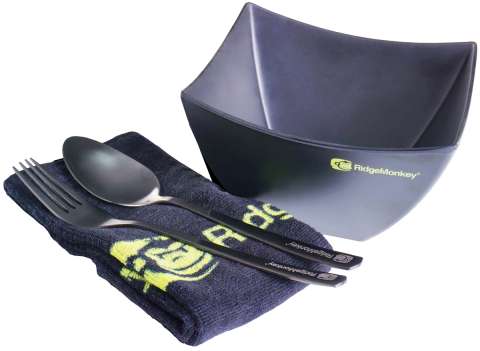 Набор столовых приборов RidgeMonkey SQ DLX Bowl Set индивидуальный