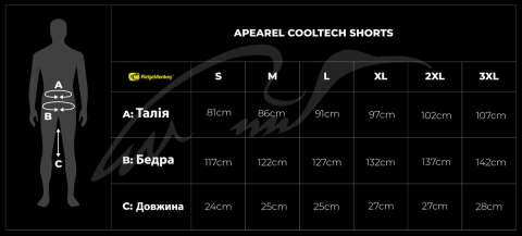 Шорты RidgeMonkey APEarel CoolTech L ц:grey
