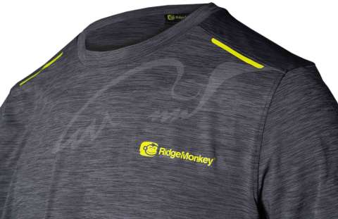 Футболка RidgeMonkey APEarel CoolTech M ц:grey