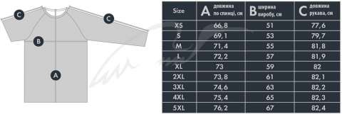 Реглан FHM Mark Hoodie UPF +50 ц:белый