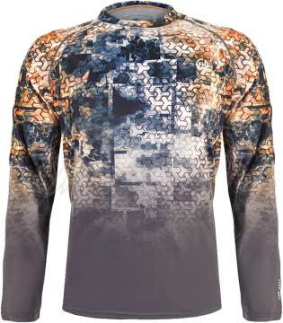 Реглан FHM Mark Evo V2 XXL UPF +50 ц:серо-оранжевый/серый