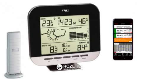Метеостанция TFA Connect WeatherHub 35114301.IT