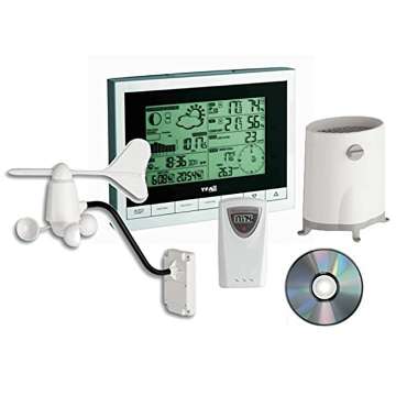 Метеостанция TFA Sinus подключение к ПК 136х185х62 мм 351095