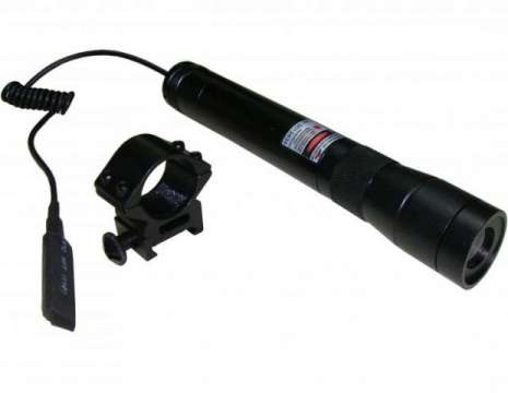 Лазерный целеуказатель-фонарь ВОВ (зеленый лазер) мощность 30mW, провод