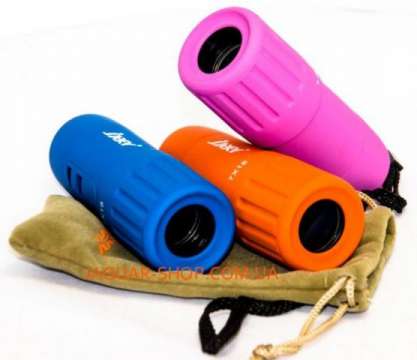 Монокуляр 7х18 JAXY голубой,оранж, розовый