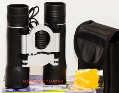 Бинокль 12х25 JAXY черно-серый