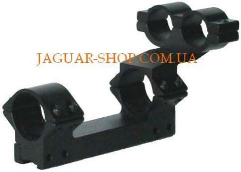 Крепление КМ-07 монолитное низкое 11 мм с дополнительными кольцами (4 болта)