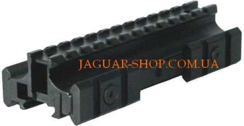 Крепление КП-01 планка переходное на 3 базы 21 мм