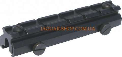 Крепление КП-03 планка переходное с широкой на широкую планку