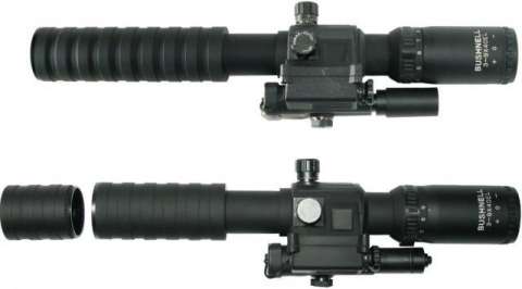 Прицел 3-9х40Е Bushnell оптический с лазерным целеуказателем