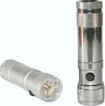 Фонарик ручной на 8 светодиодов + лазерный луч