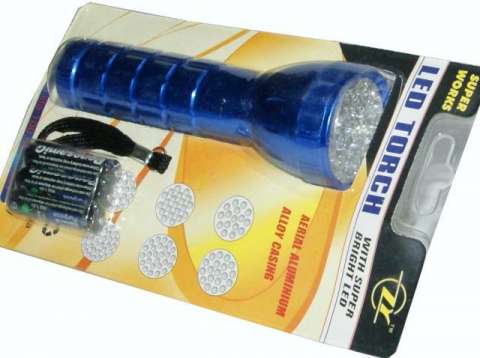 Фонарик ручной на 28 светодиодов