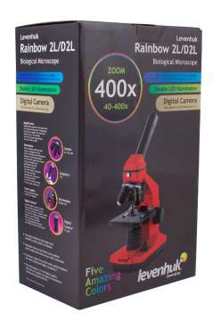 Микроскоп Levenhuk Rainbow D2L, 0,3 Мпикс, Moonstone\Лунный камень