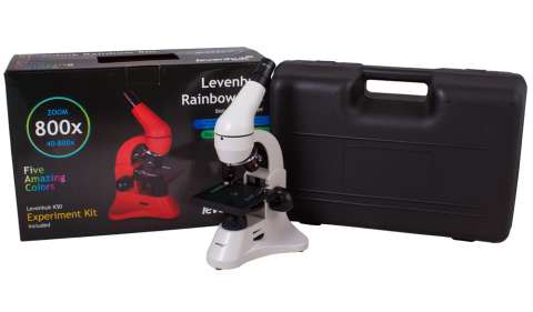 Микроскоп Levenhuk Rainbow 50L Moonstone\Лунный камень