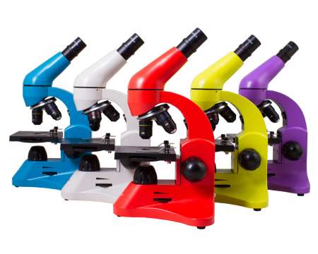 Микроскоп Levenhuk Rainbow 50L Azure\Лазурь