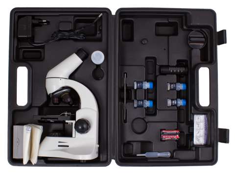 Микроскоп Levenhuk Rainbow 50L PLUS Moonstone\Лунный камень