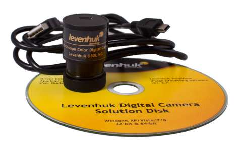 Микроскоп Levenhuk Rainbow D50L PLUS, 2 Мпикс, Moonstone\Лунный камень