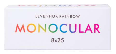 Монокуляр Levenhuk Rainbow 8x25 Red Berry