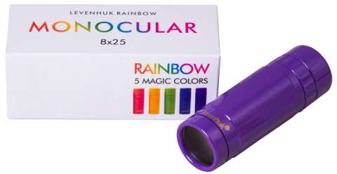 Монокуляр Levenhuk Rainbow 8x25 Amethyst