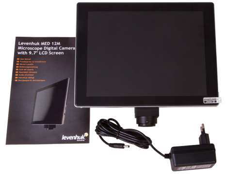 Камера цифровая Levenhuk MED 12 Мпикс с ЖК-экраном 9,7" для микроскопов
