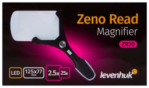 Лупа для чтения Levenhuk Zeno Read ZR20